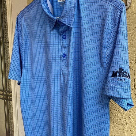 CUTTER & BUCK Golf Polo Pencil Stripe - Picture 4 of 8